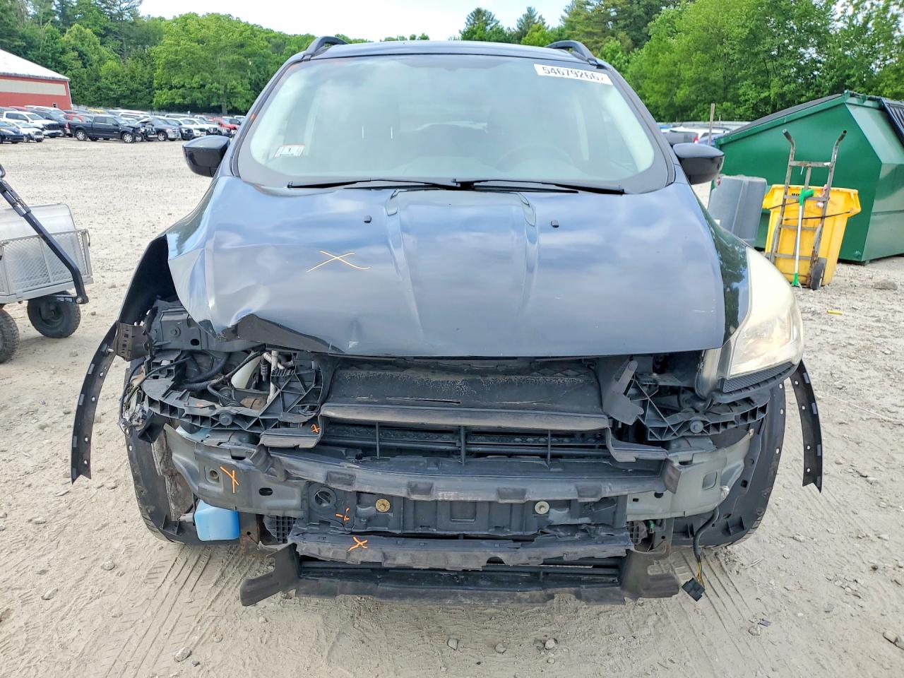 2015 Ford Escape Se Black vin: 1FMCU9GX0FUA82415