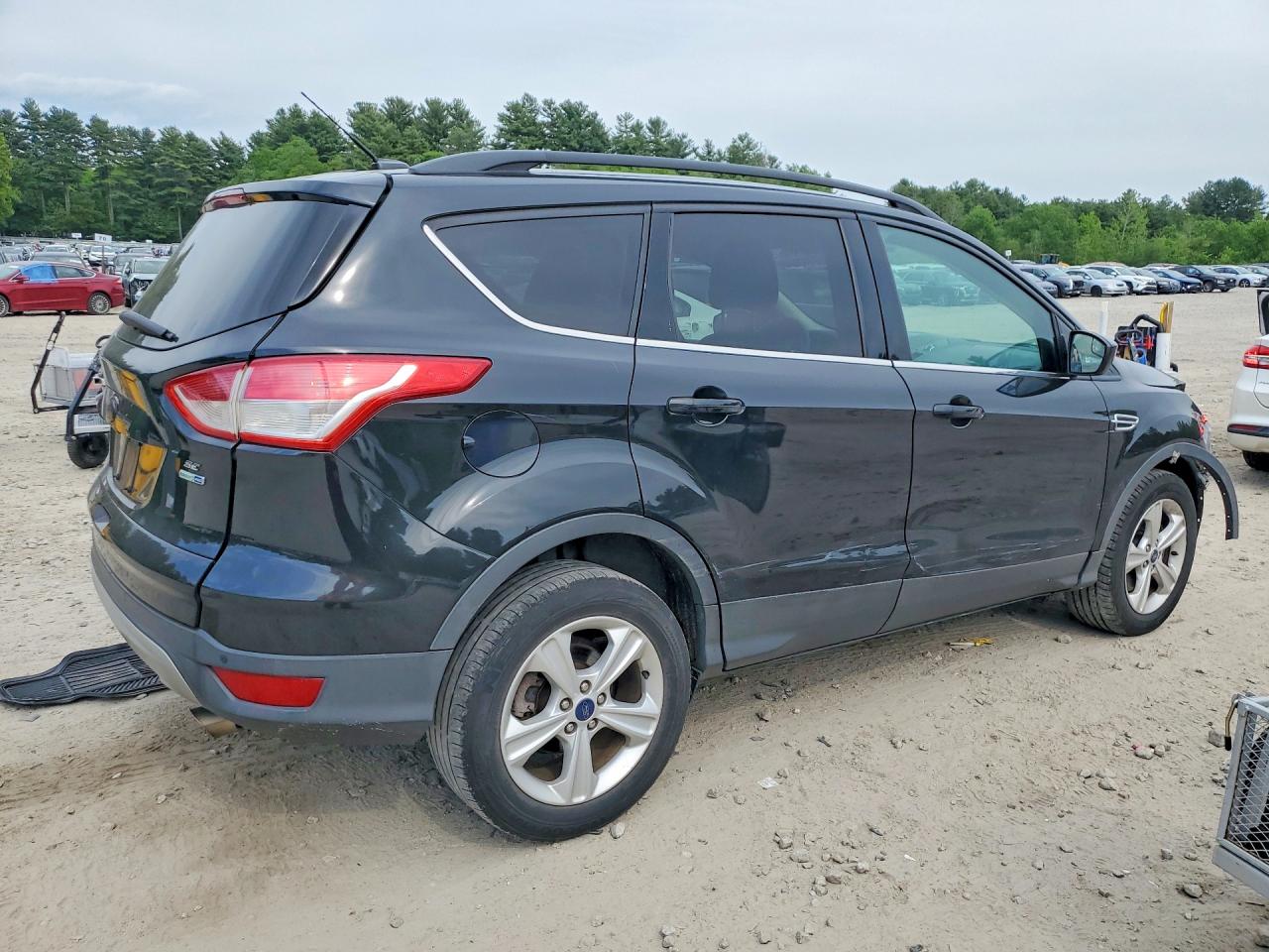 2015 Ford Escape Se Black vin: 1FMCU9GX0FUA82415
