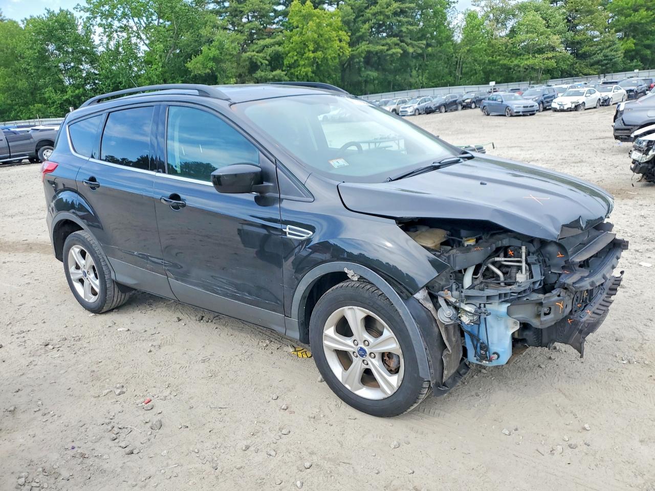 2015 Ford Escape Se Black vin: 1FMCU9GX0FUA82415