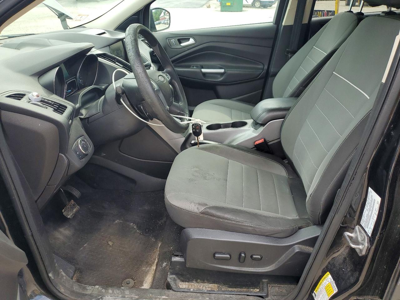 2015 Ford Escape Se Black vin: 1FMCU9GX0FUA82415