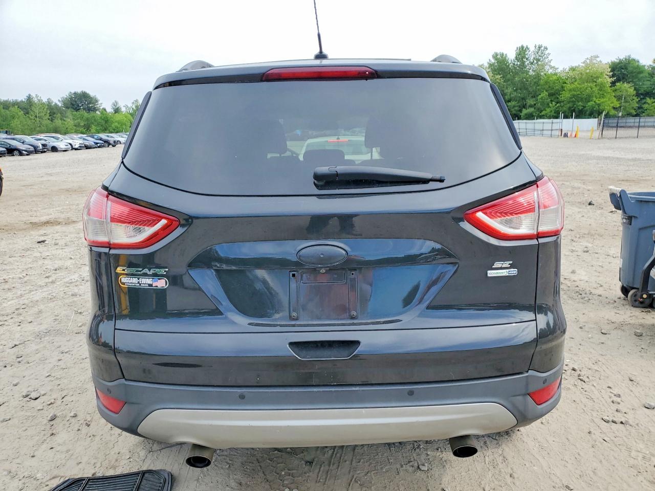 2015 Ford Escape Se Black vin: 1FMCU9GX0FUA82415