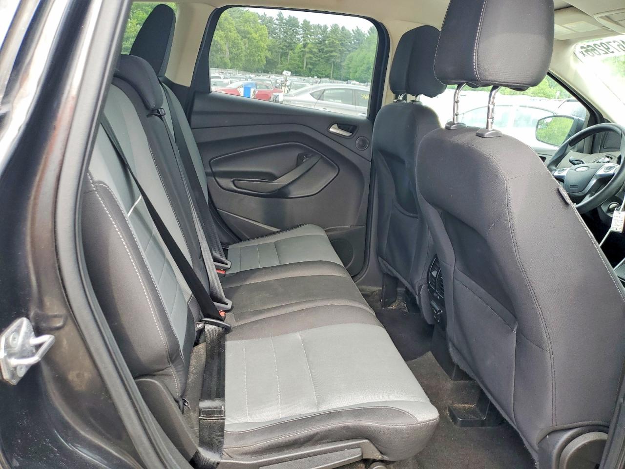 2015 Ford Escape Se Black vin: 1FMCU9GX0FUA82415