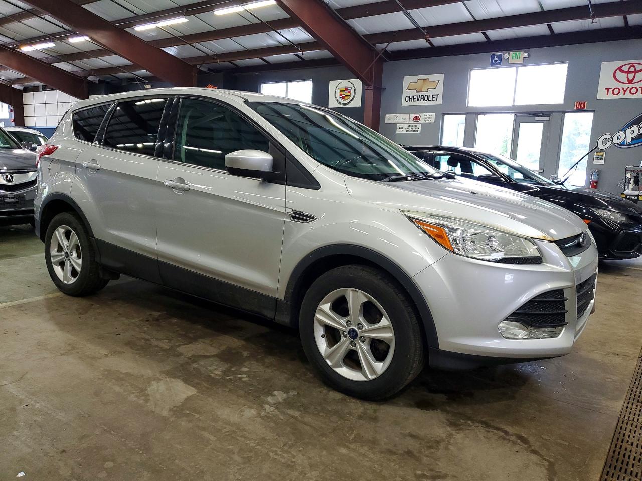2015 Ford Escape Se Silver vin: 1FMCU9GX0FUB23481