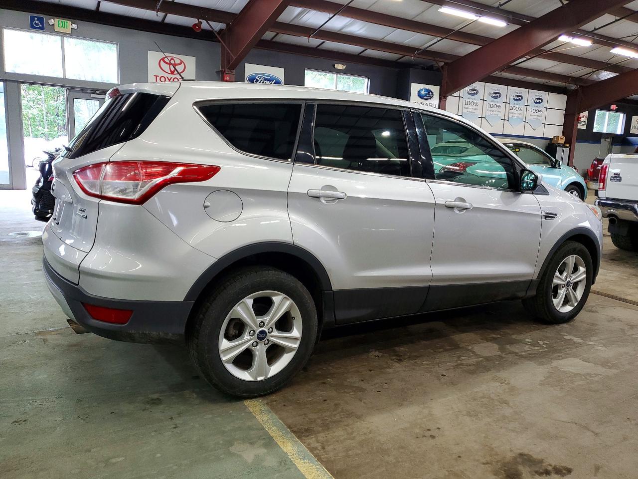 2015 Ford Escape Se Silver vin: 1FMCU9GX0FUB23481