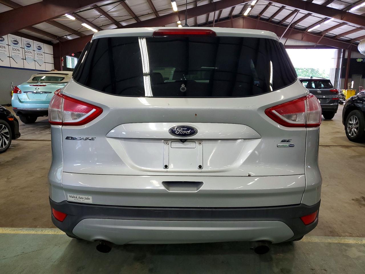 2015 Ford Escape Se Silver vin: 1FMCU9GX0FUB23481