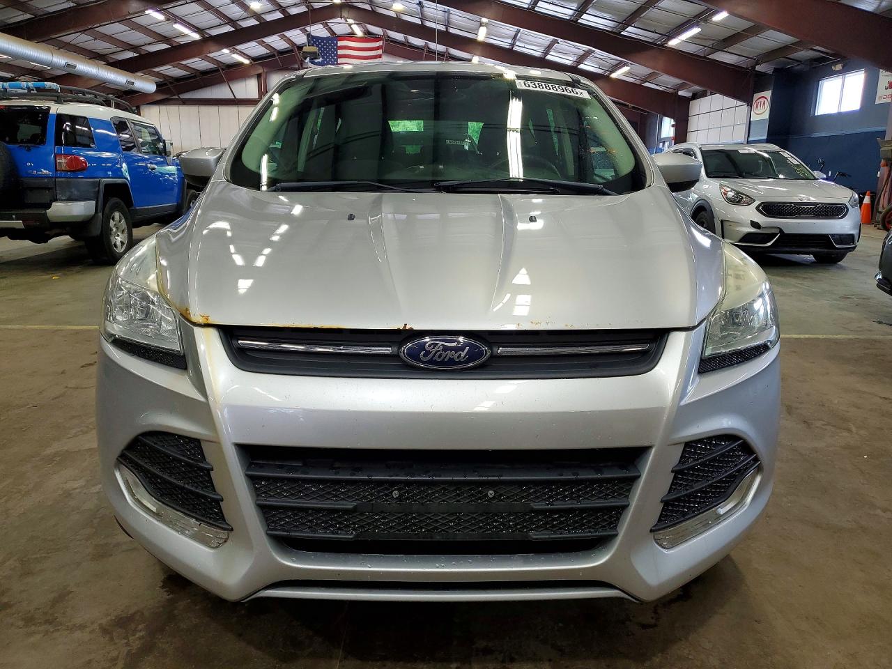 2015 Ford Escape Se Silver vin: 1FMCU9GX0FUB23481