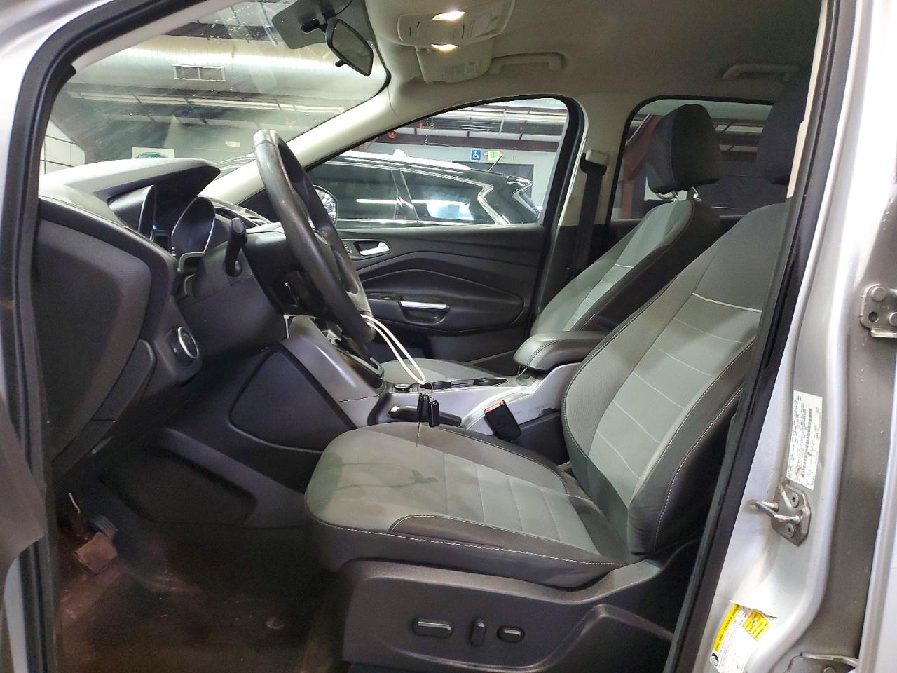 2015 Ford Escape Se Silver vin: 1FMCU9GX0FUB23481
