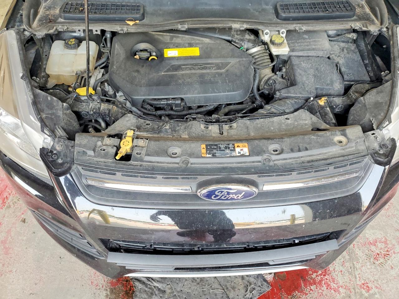 2015 Ford Escape Se Black vin: 1FMCU9GX0FUB46775