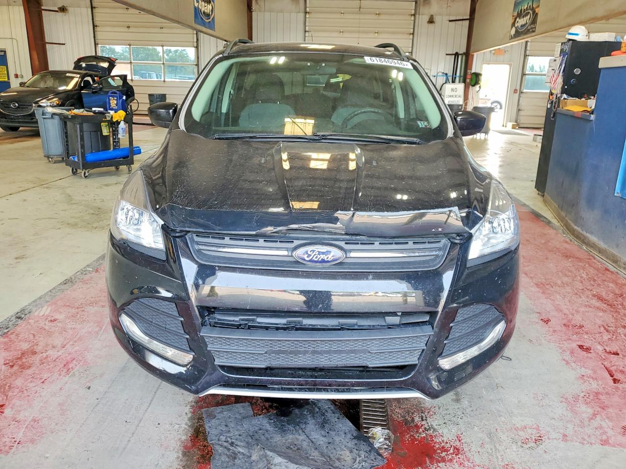 2015 Ford Escape Se Black vin: 1FMCU9GX0FUB46775