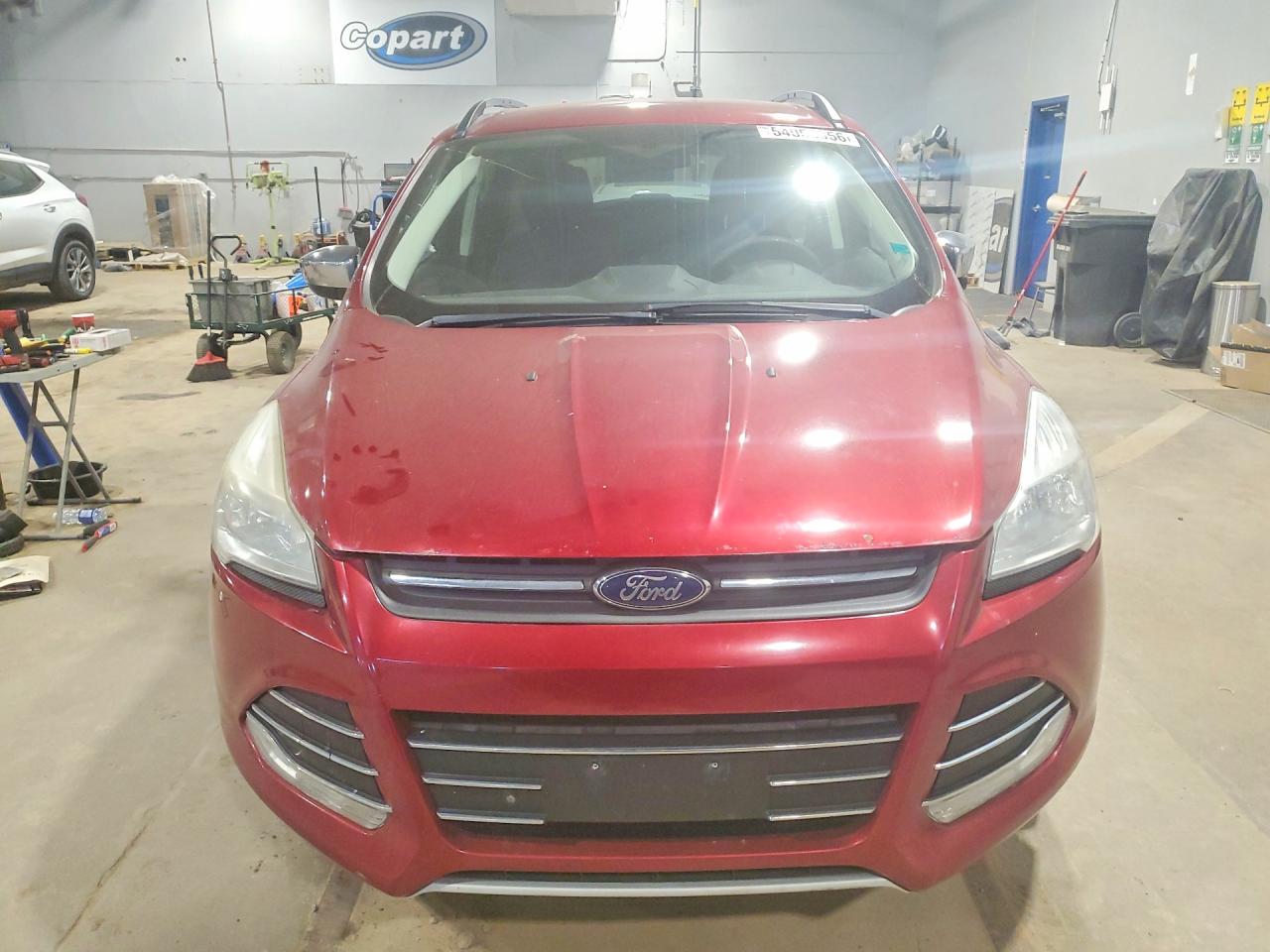 2015 Ford Escape Se Red vin: 1FMCU9GX0FUB52589