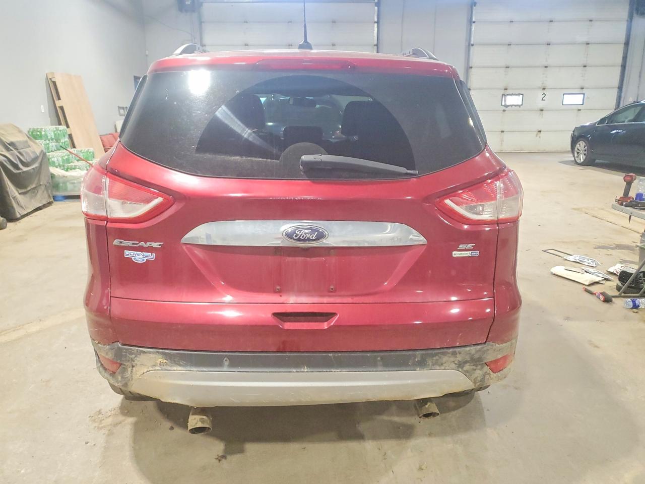 2015 Ford Escape Se Red vin: 1FMCU9GX0FUB52589