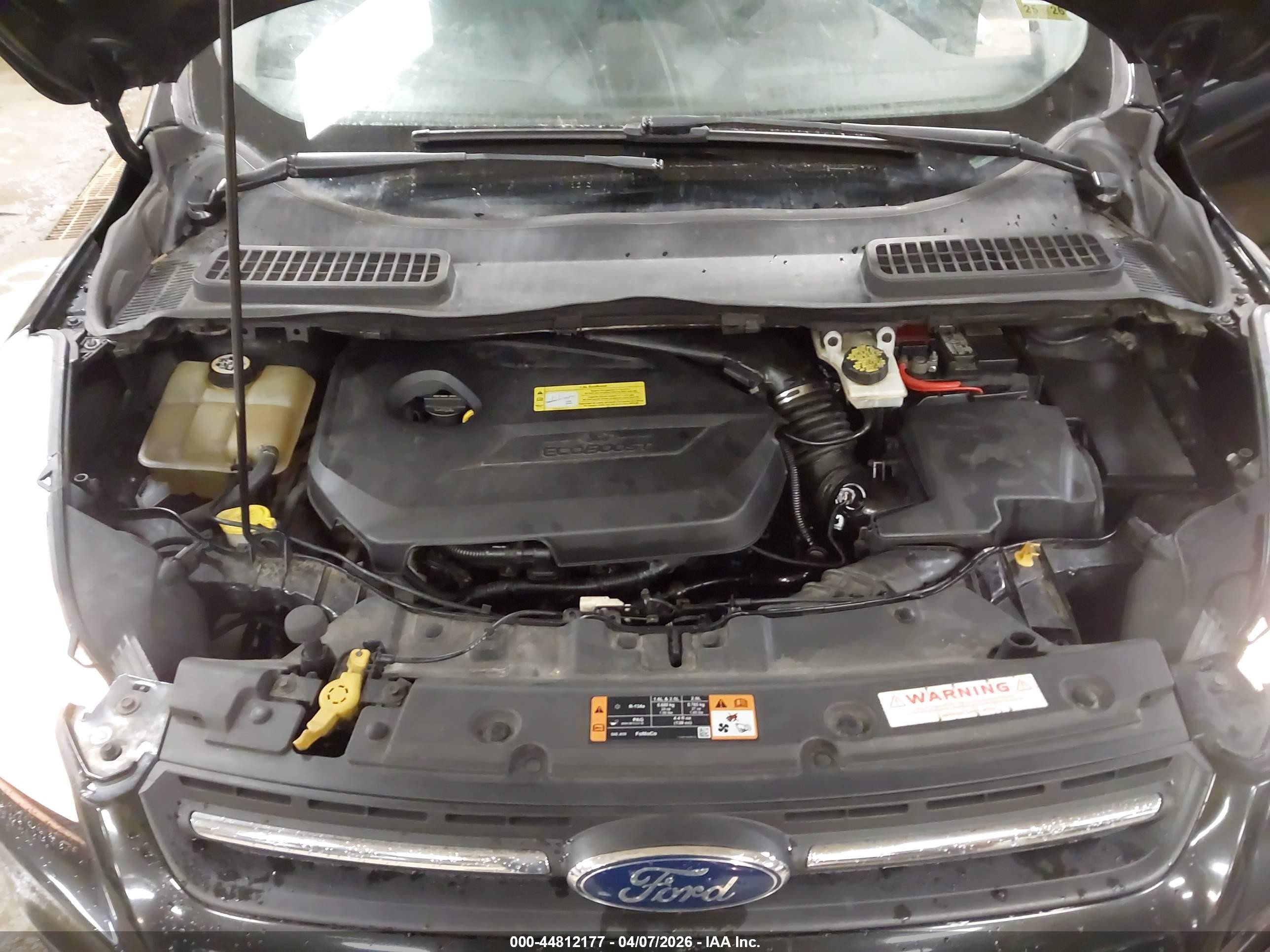 2015 Ford Escape Se Черный vin: 1FMCU9GX0FUB74267