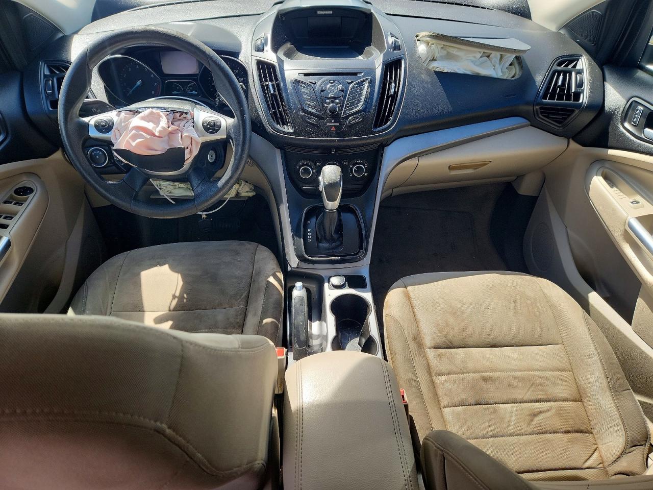 2015 Ford Escape Se Silver vin: 1FMCU9GX0FUB74270