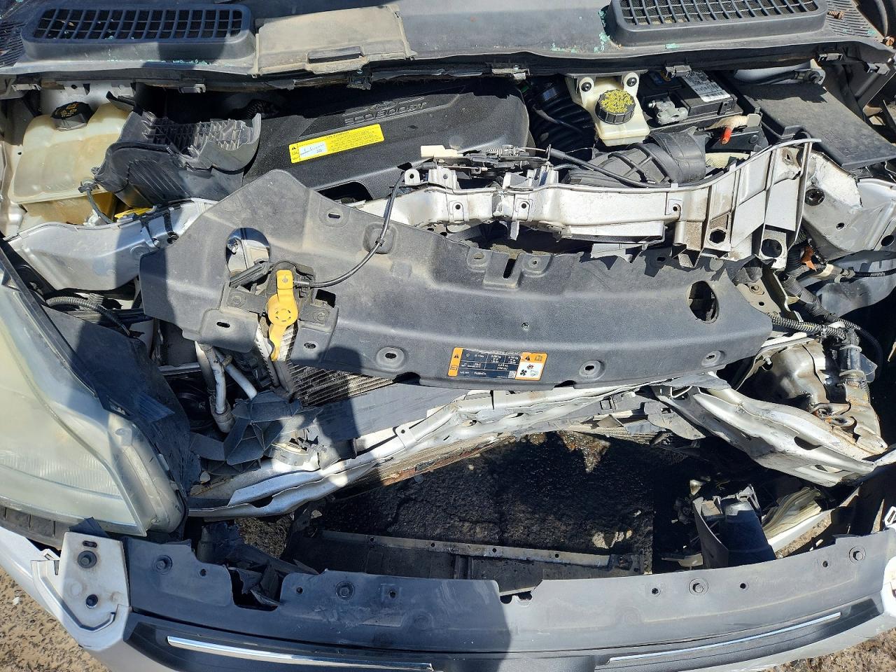 2015 Ford Escape Se Silver vin: 1FMCU9GX0FUB74270