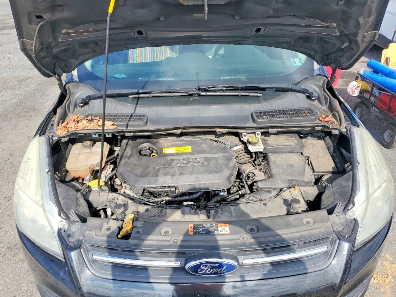 2015 Ford Escape Se Black vin: 1FMCU9GX0FUC00334