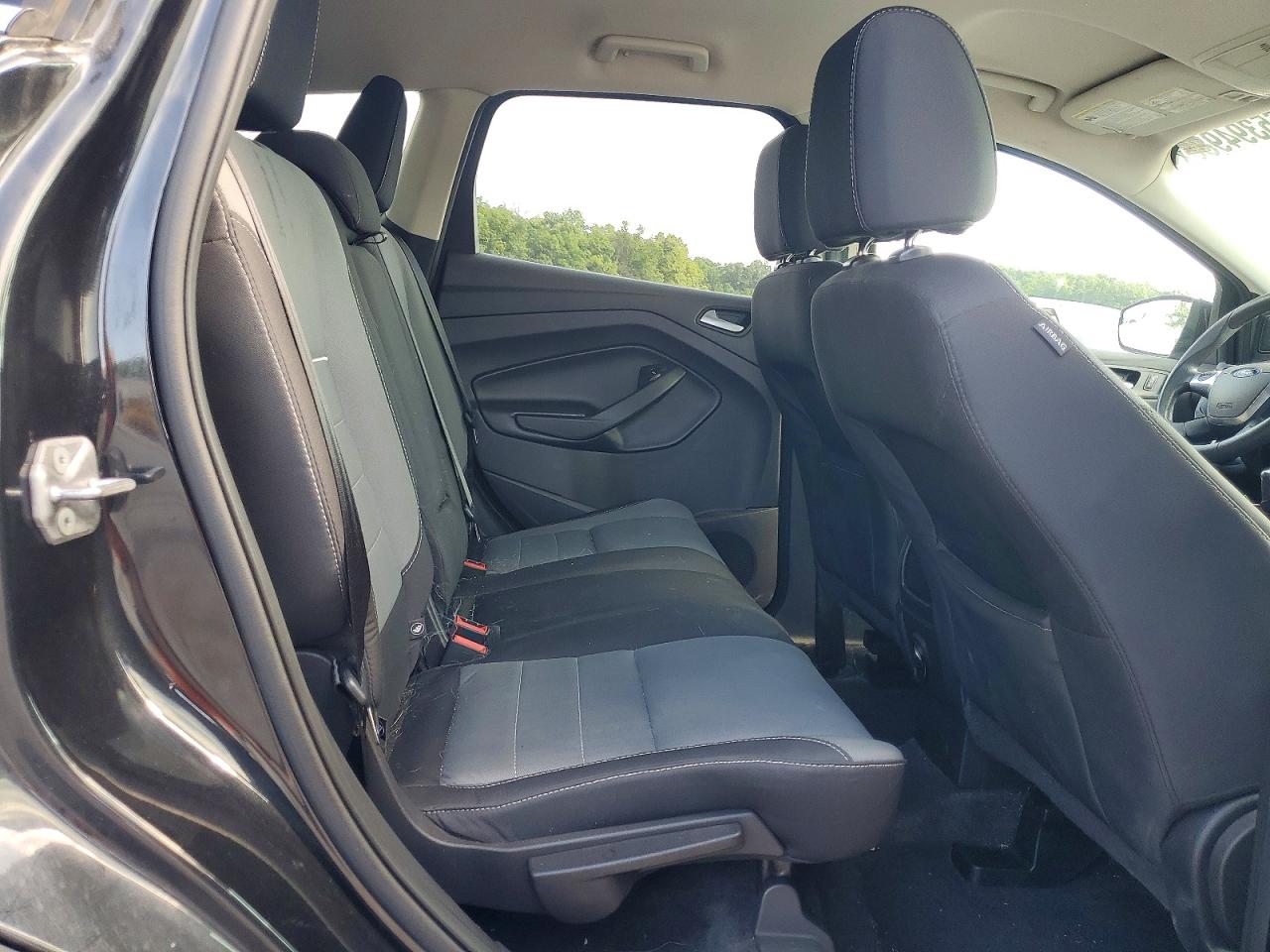 2015 Ford Escape Se Black vin: 1FMCU9GX0FUC00334