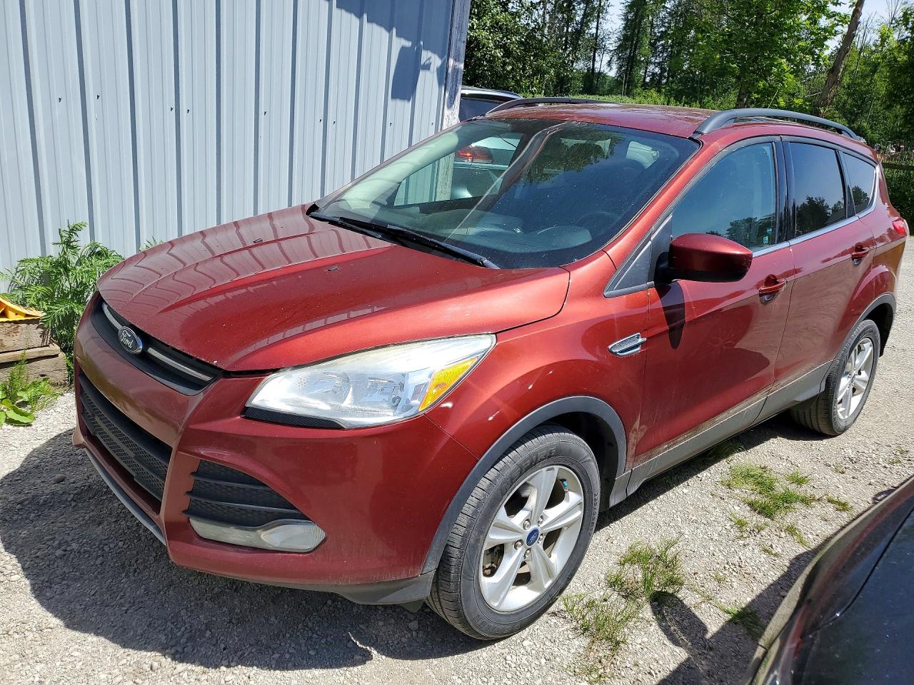 2015 Ford Escape Se Red vin: 1FMCU9GX0FUC09356