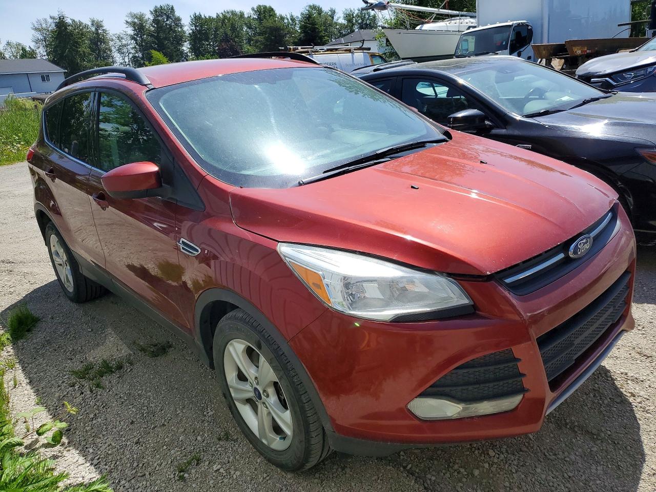 2015 Ford Escape Se Red vin: 1FMCU9GX0FUC09356