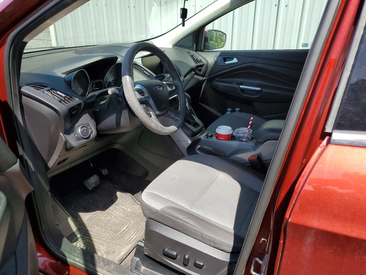 2015 Ford Escape Se Red vin: 1FMCU9GX0FUC09356
