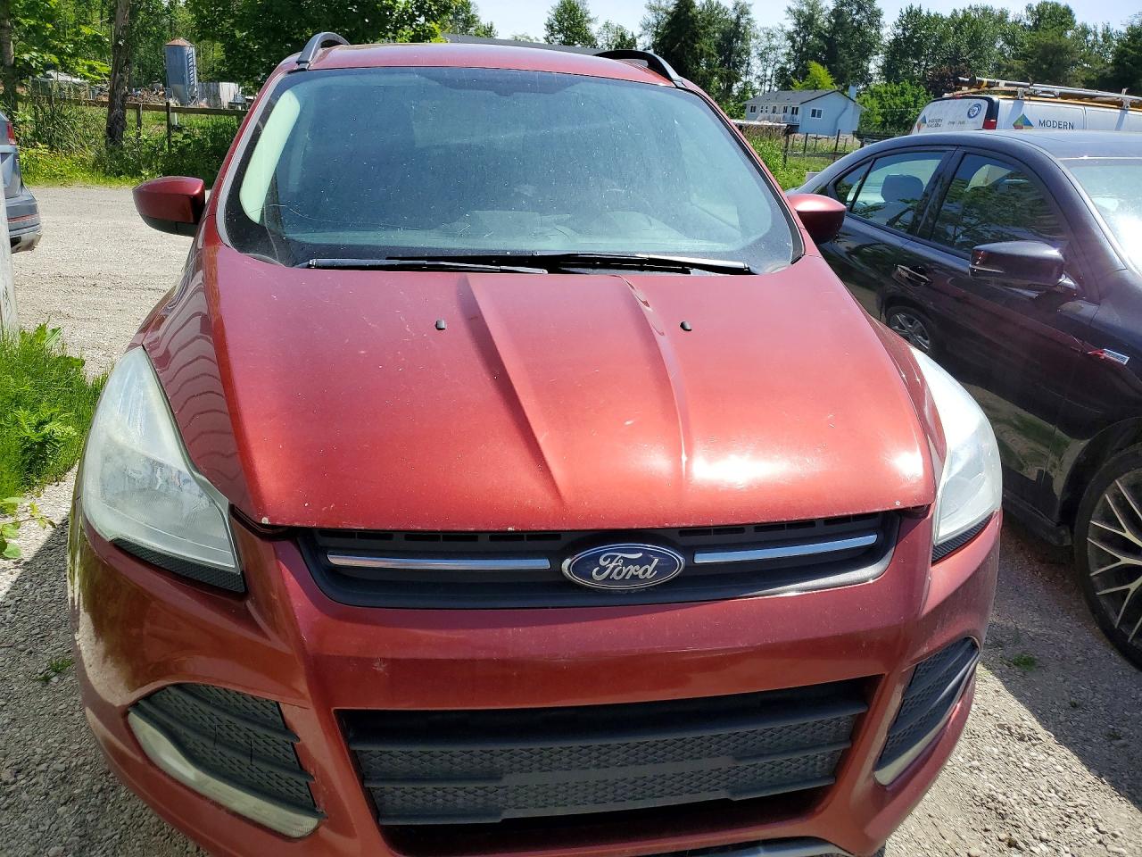 2015 Ford Escape Se Red vin: 1FMCU9GX0FUC09356