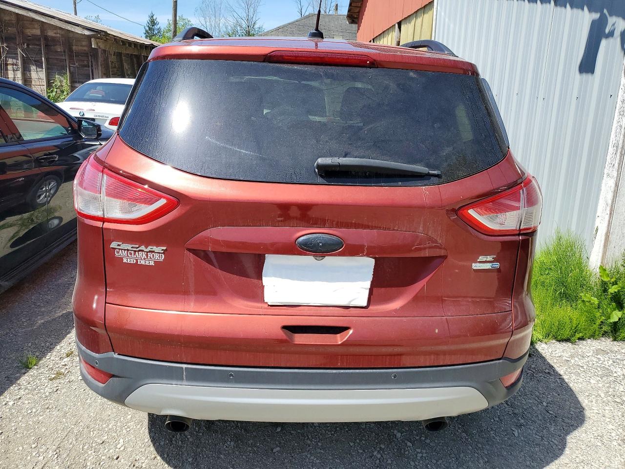 2015 Ford Escape Se Red vin: 1FMCU9GX0FUC09356