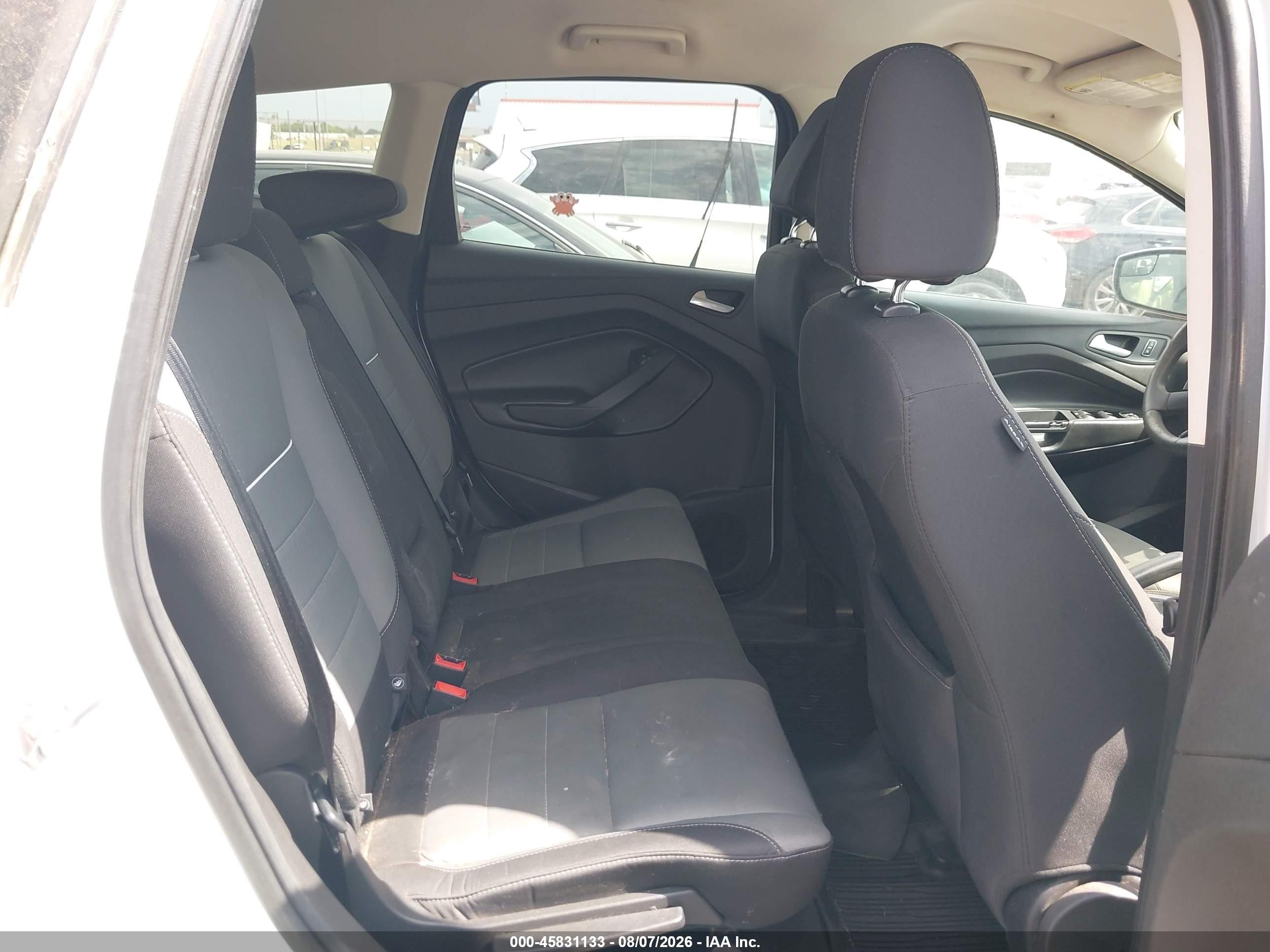 2015 Ford Escape Se White vin: 1FMCU9GX0FUC13326