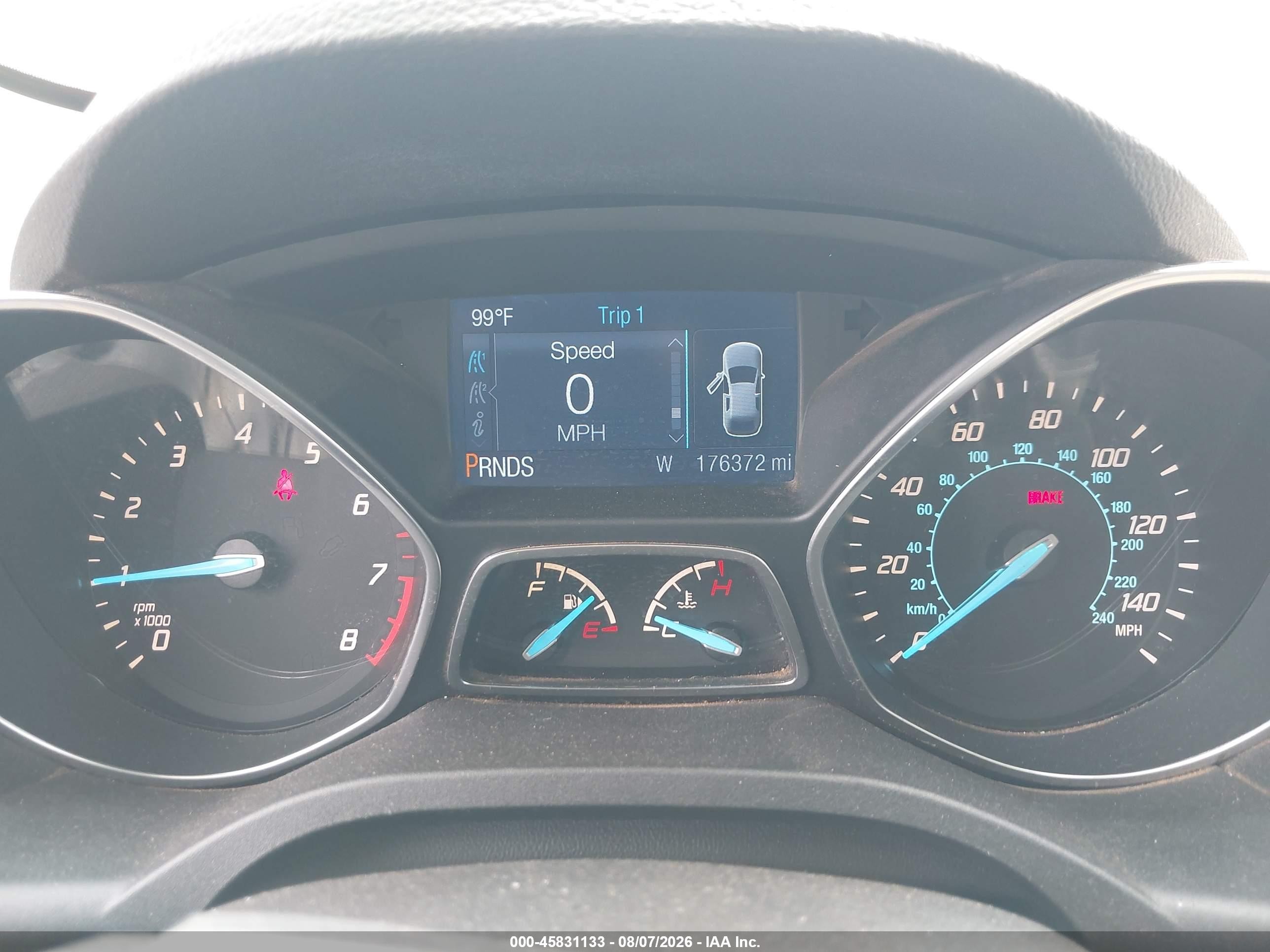 2015 Ford Escape Se White vin: 1FMCU9GX0FUC13326