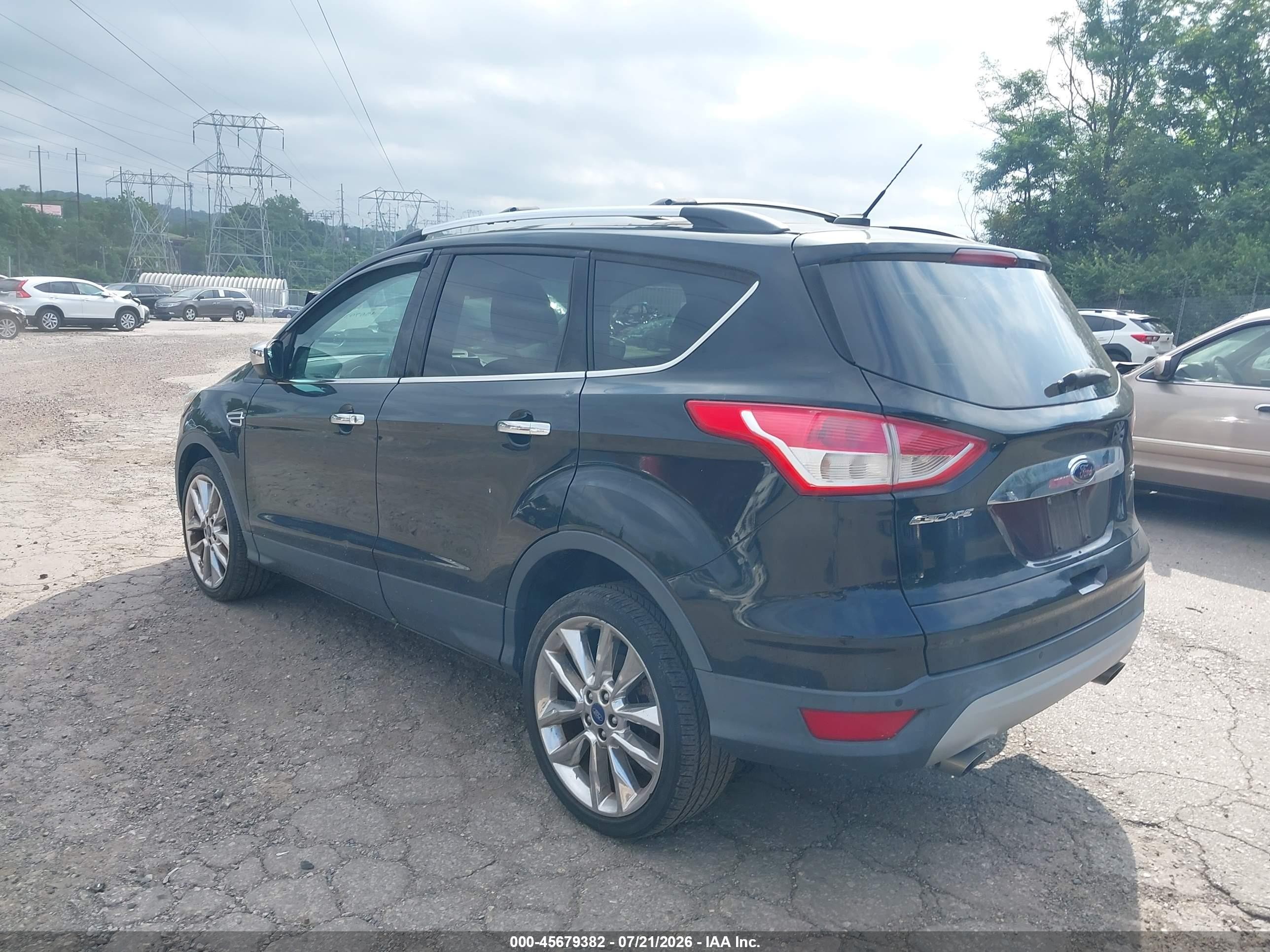 2016 Ford Escape Se Черный vin: 1FMCU9GX0GUC04143