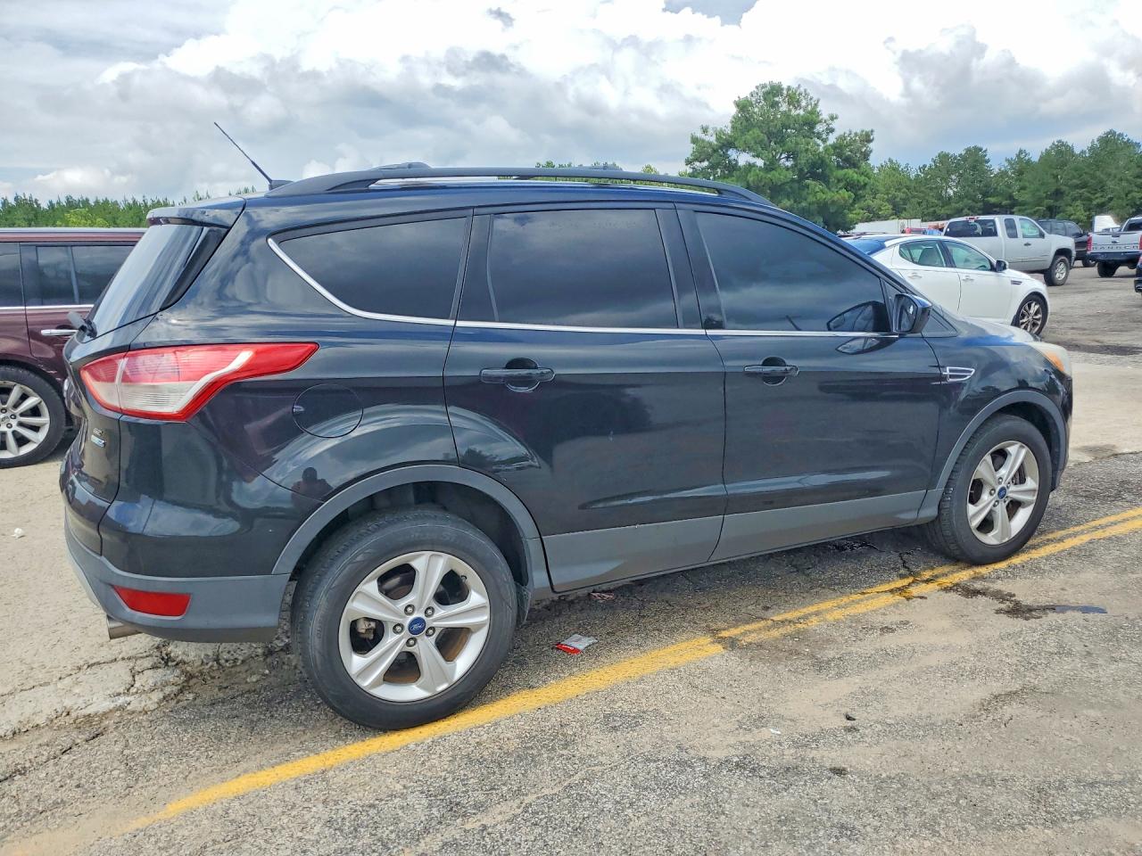 2013 Ford Escape Se Black vin: 1FMCU9GX1DUA19692