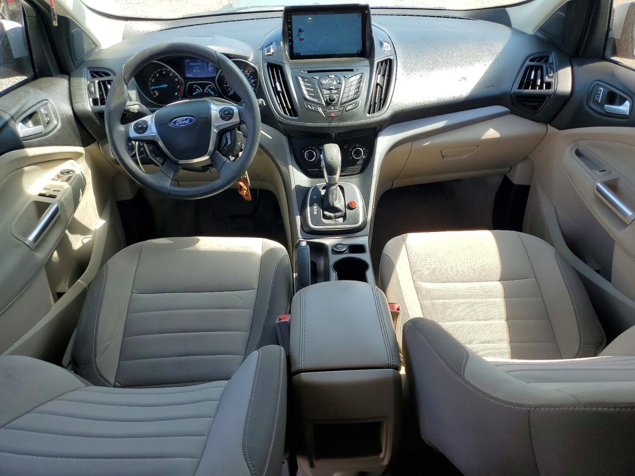 2013 Ford Escape Se White vin: 1FMCU9GX1DUA42583