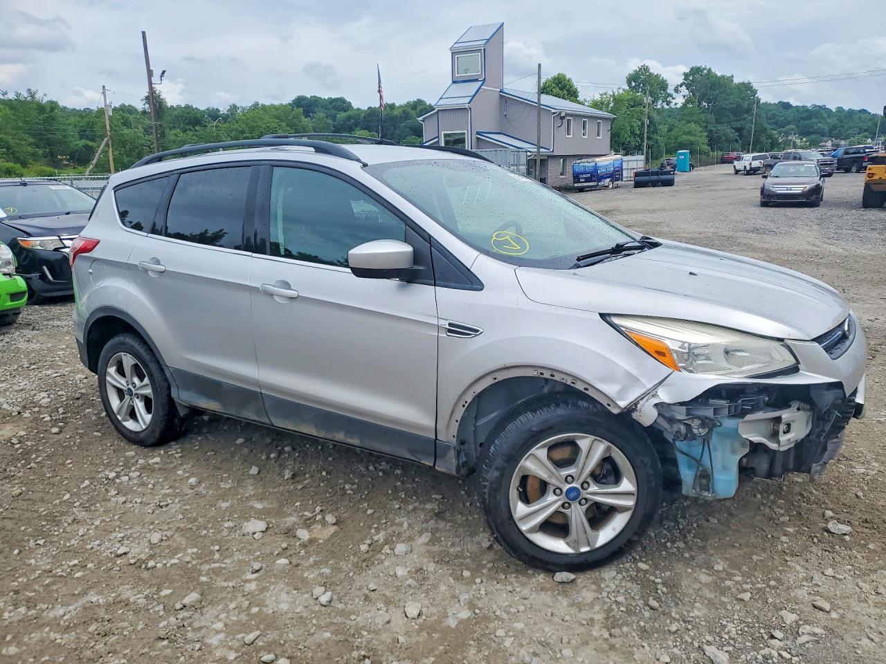2013 Ford Escape Se Silver vin: 1FMCU9GX1DUB21722