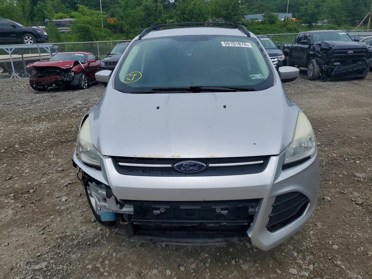 2013 Ford Escape Se Silver vin: 1FMCU9GX1DUB21722