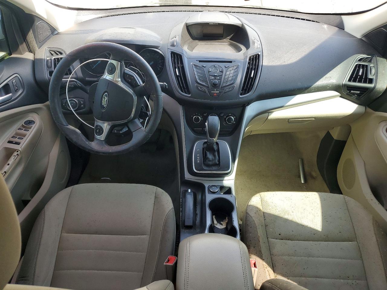 2013 Ford Escape Se White vin: 1FMCU9GX1DUB56356