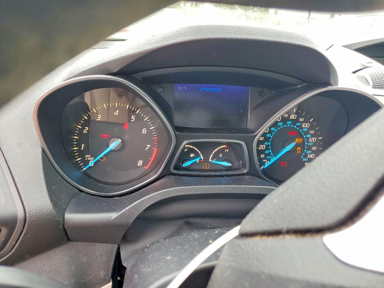 2013 Ford Escape Se White vin: 1FMCU9GX1DUB56356