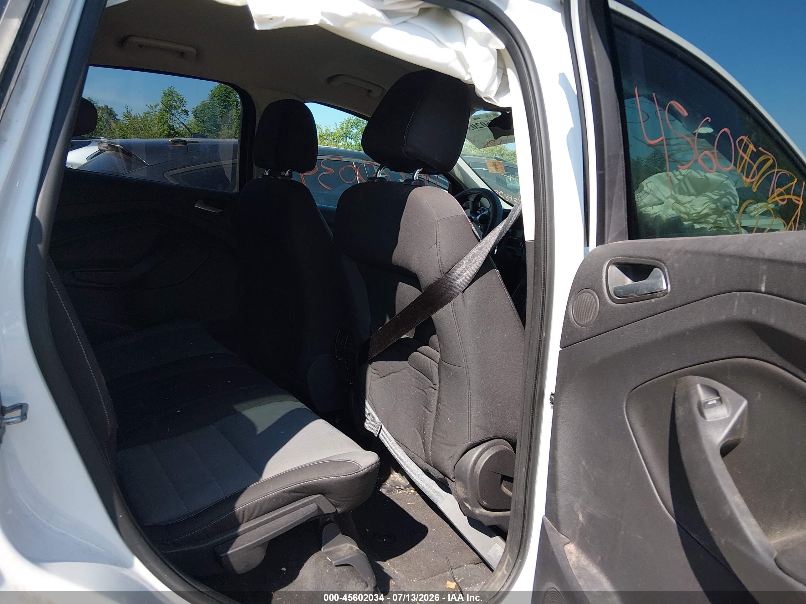 2013 Ford Escape Se Белый vin: 1FMCU9GX1DUB59368