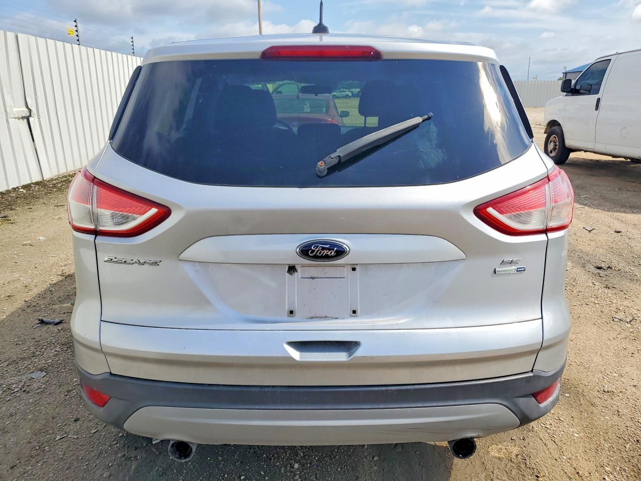 2013 Ford Escape Se Silver vin: 1FMCU9GX1DUB72766