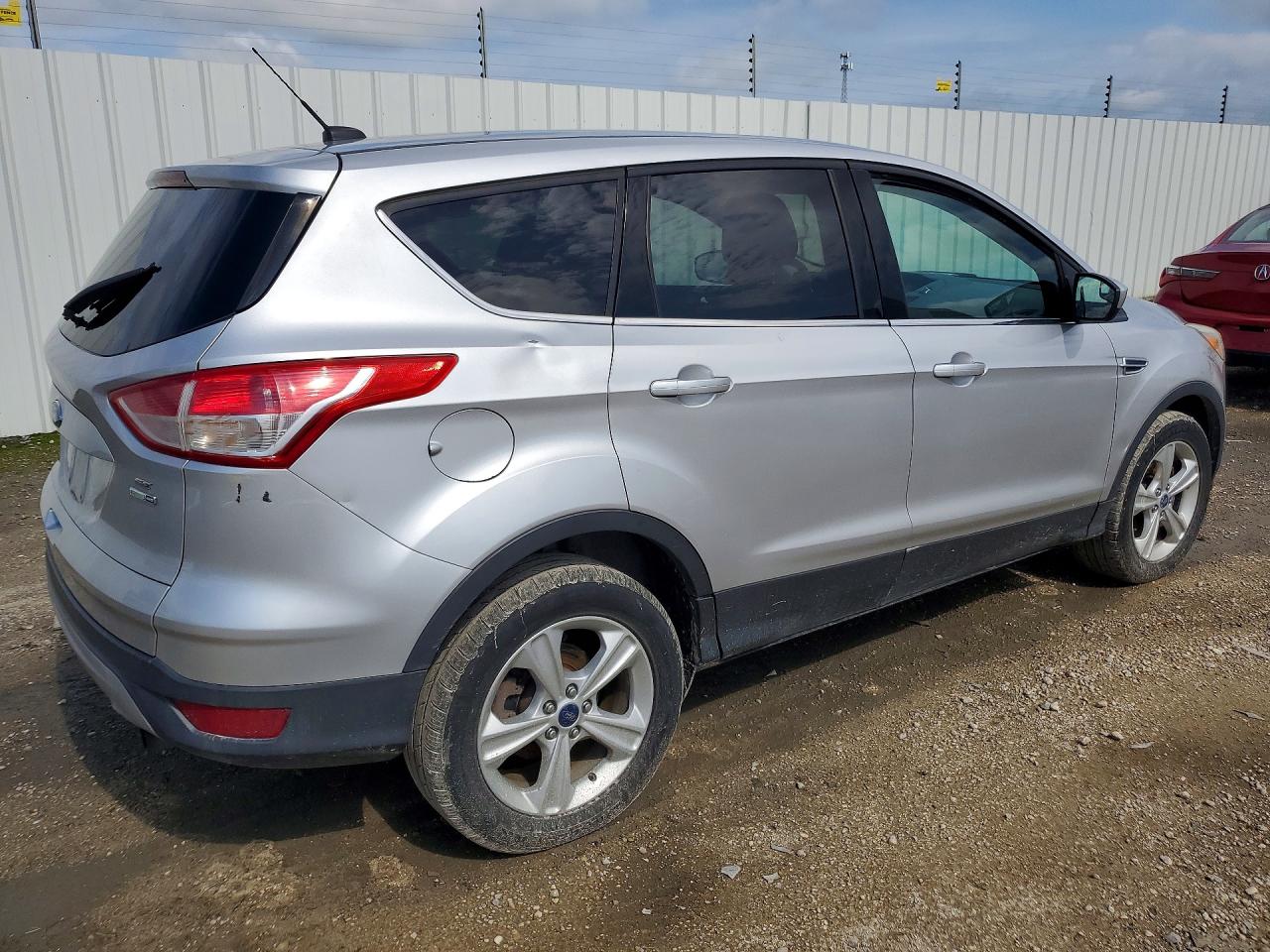 2013 Ford Escape Se Silver vin: 1FMCU9GX1DUB72766