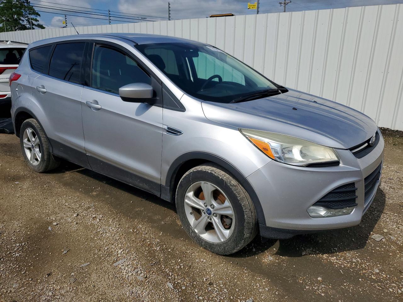2013 Ford Escape Se Silver vin: 1FMCU9GX1DUB72766