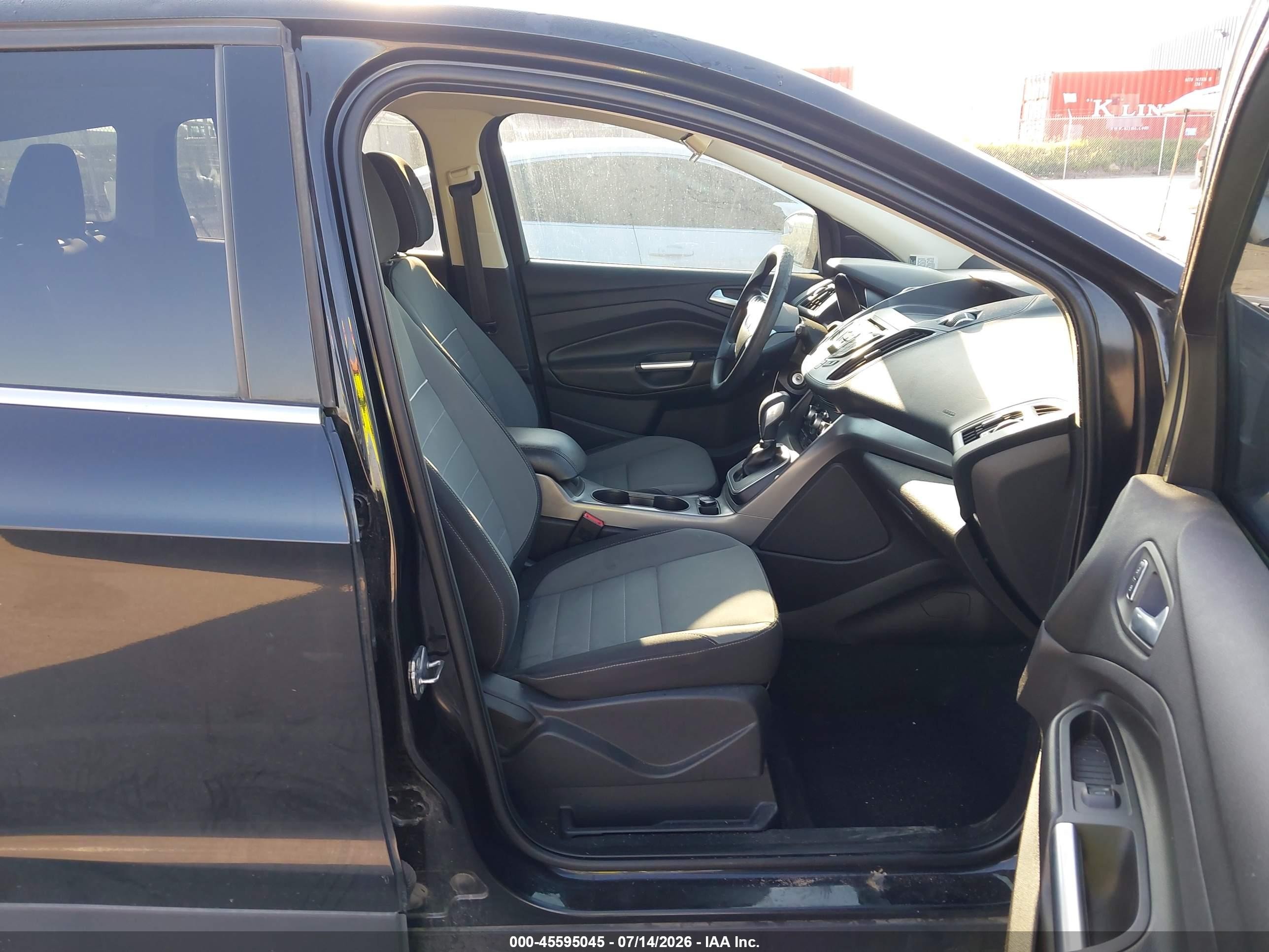 2013 Ford Escape Se Black vin: 1FMCU9GX1DUB84724