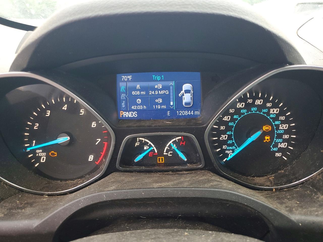 2013 Ford Escape Se Blue vin: 1FMCU9GX1DUC33095