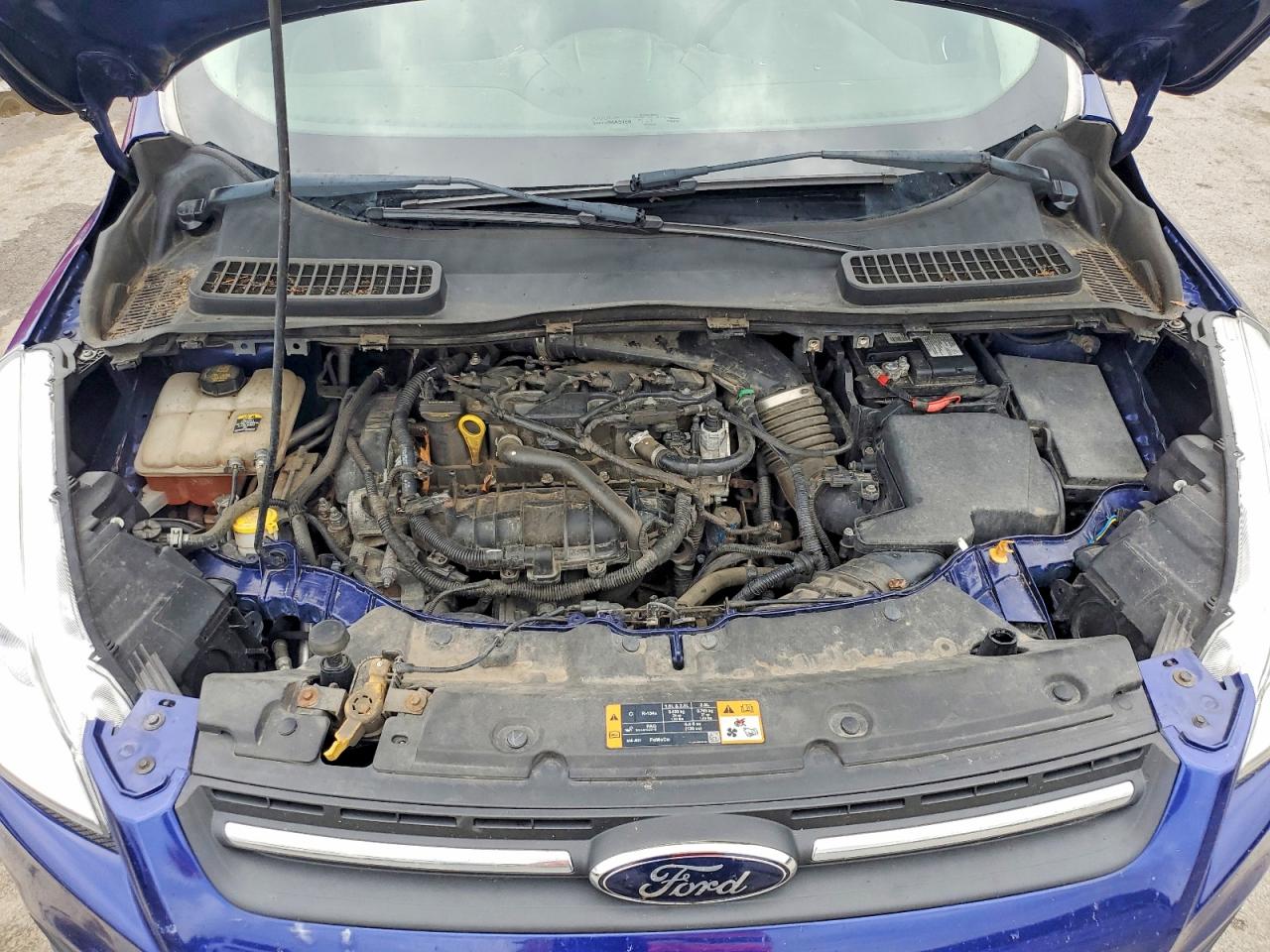 2013 Ford Escape Se Blue vin: 1FMCU9GX1DUC33095