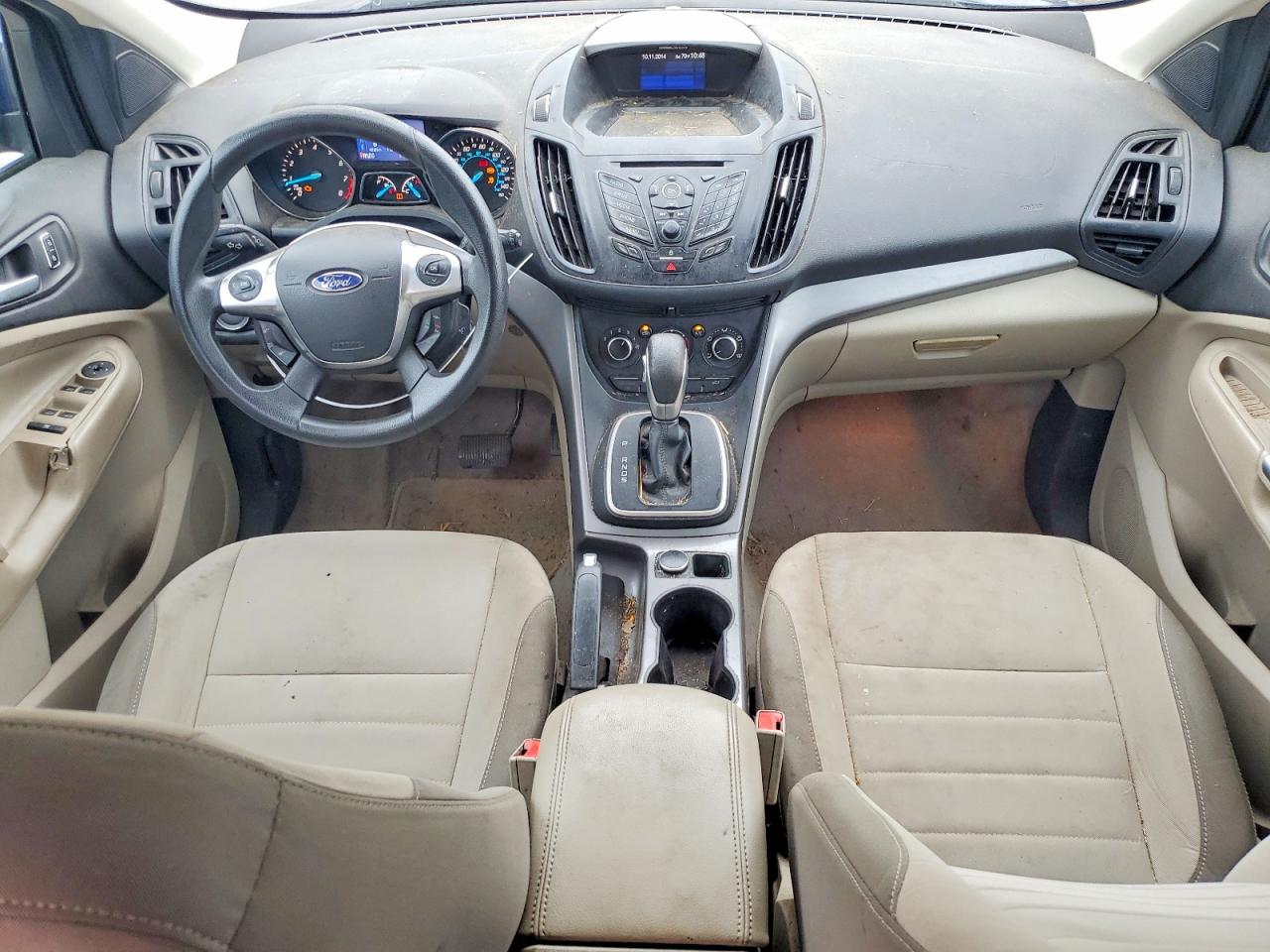 2013 Ford Escape Se Blue vin: 1FMCU9GX1DUC33095