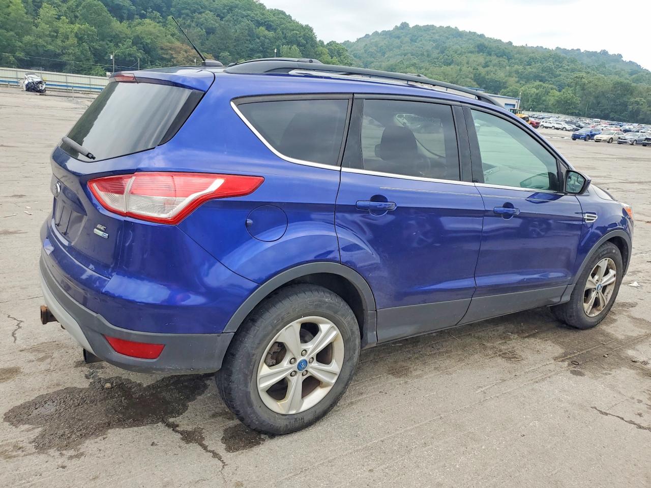 2013 Ford Escape Se Blue vin: 1FMCU9GX1DUC33095