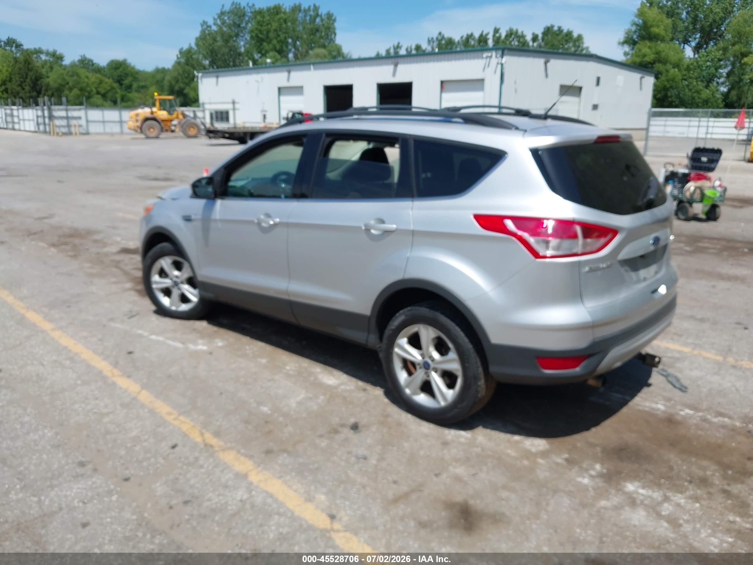2013 Ford Escape Se Серебряный vin: 1FMCU9GX1DUC48485