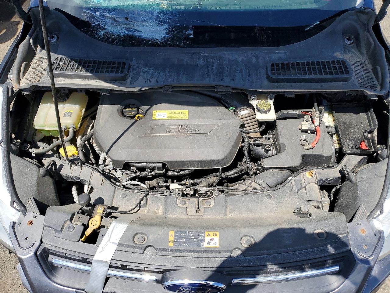 2013 Ford Escape Se Серый vin: 1FMCU9GX1DUD14274