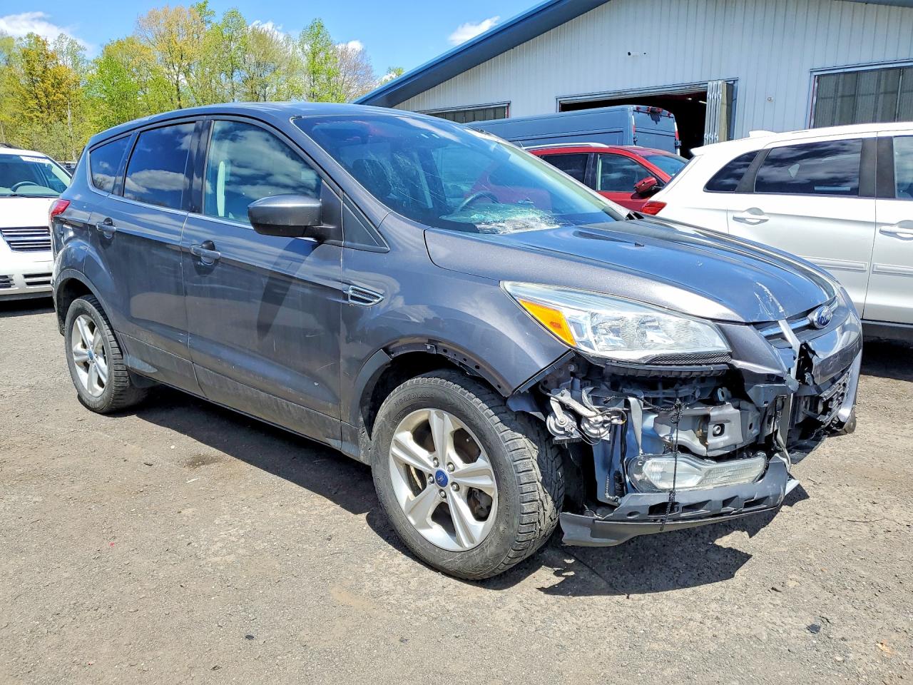 2013 Ford Escape Se Серый vin: 1FMCU9GX1DUD14274
