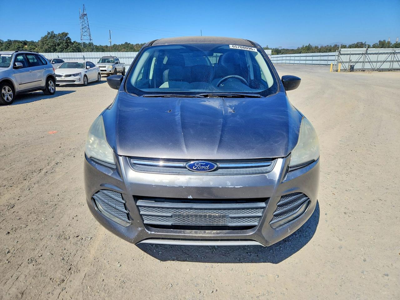 2013 Ford Escape Se Gray vin: 1FMCU9GX1DUD70330