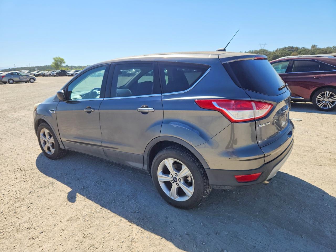 2013 Ford Escape Se Gray vin: 1FMCU9GX1DUD70330