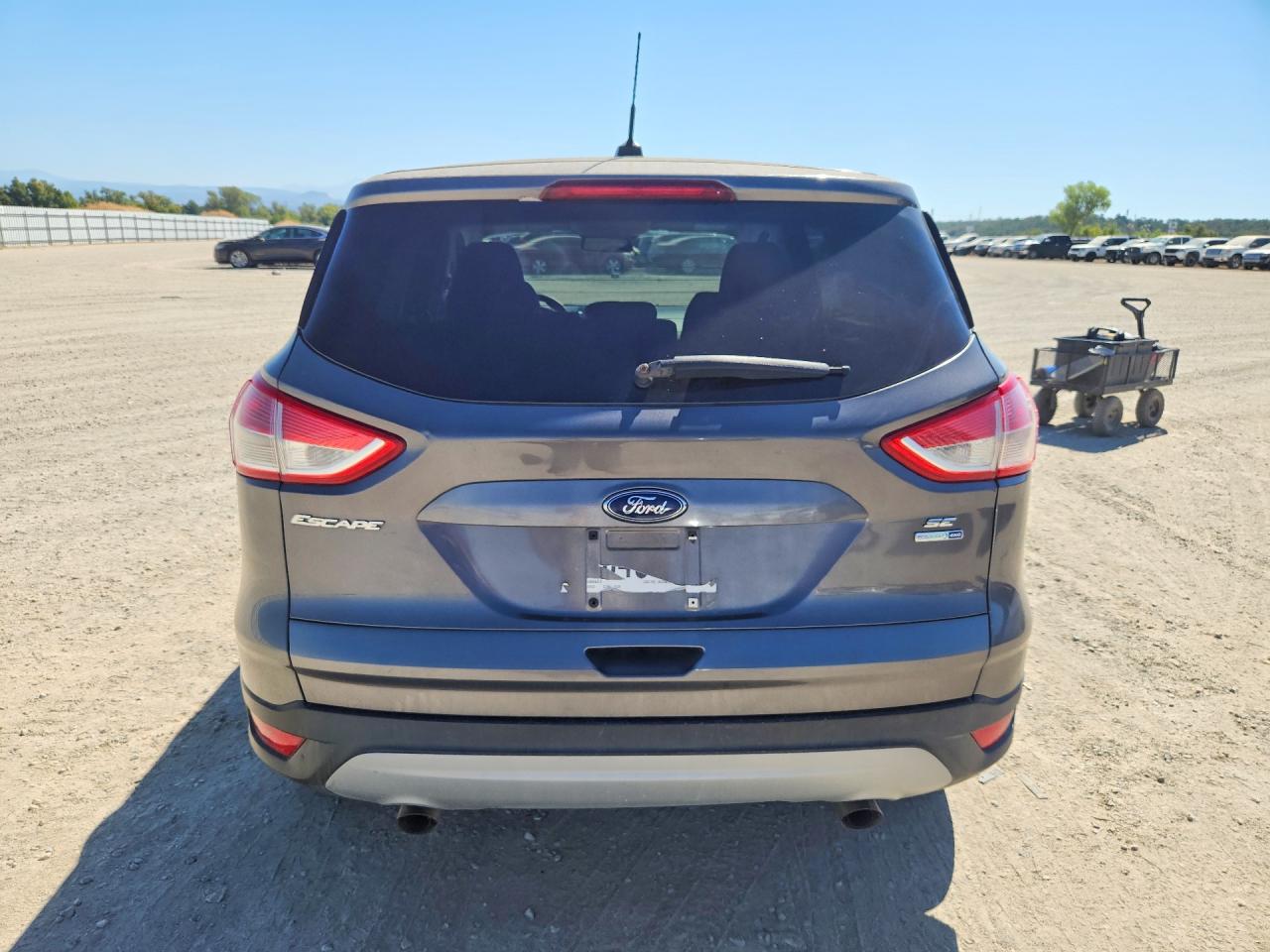 2013 Ford Escape Se Gray vin: 1FMCU9GX1DUD70330