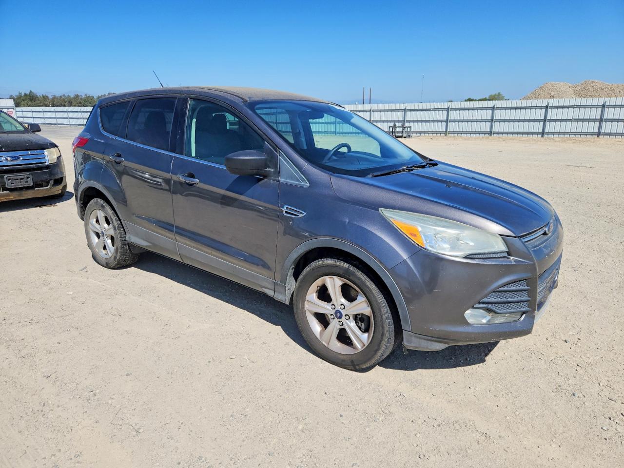 2013 Ford Escape Se Gray vin: 1FMCU9GX1DUD70330